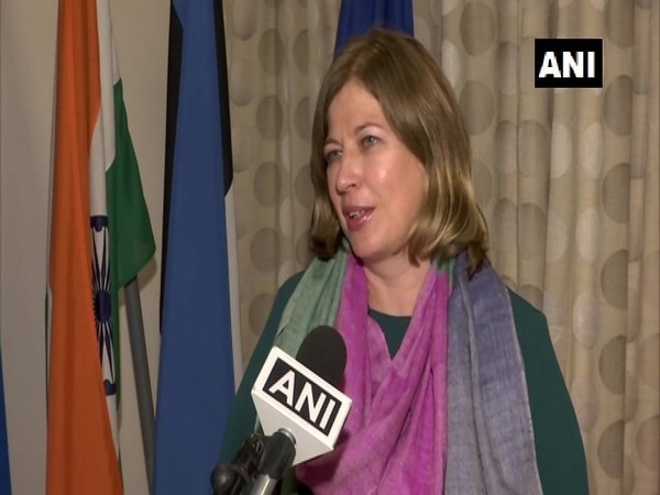 Katrin Kivi, Estonian Envoy to India (Photo/ANI)