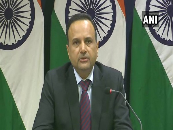 Anurag Srivastava, Spokesperson of Ministry of External Affairs, speaking at the virtual weekly press briefing. (Photo/ANI)