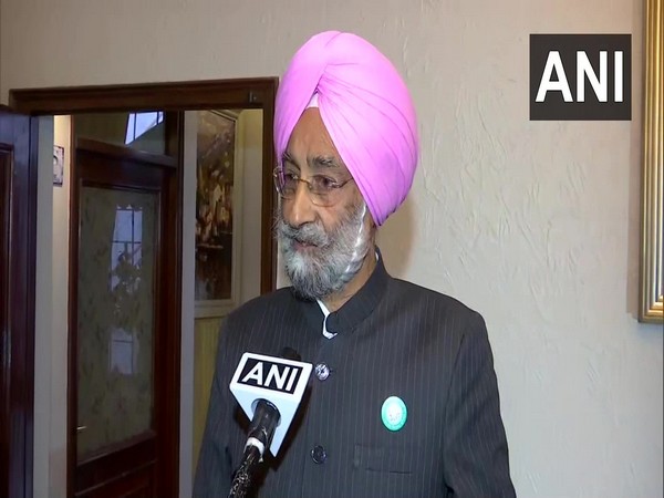 Bhupinder Singh Mann, National President of the Bharatiya Kisan Union (Mann) in conversation with ANI. (Photo/ANI)