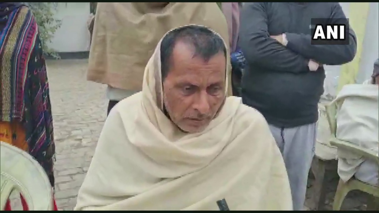 Nandeshwar Singh, brother of deceased Rupesh Kumar Singh (Photo/ANI)