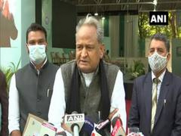 Rajasthan Chief Minister Ashok Gehlot (File photo/ANI)