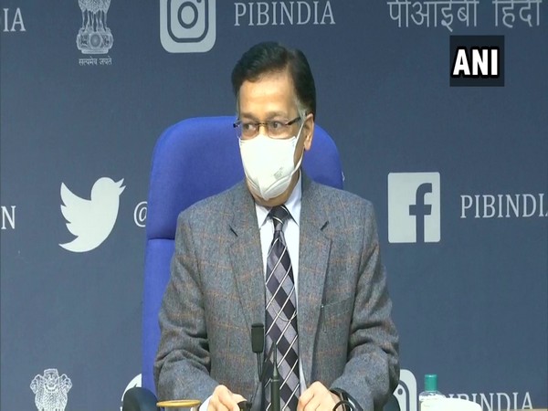 Union Health Secretary Rajesh Bhushan (Photo/ANI)