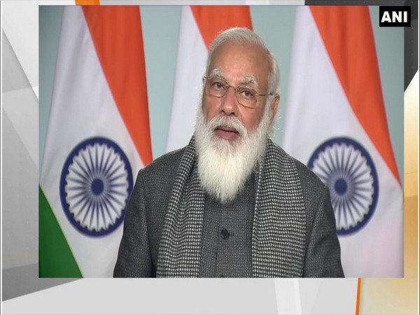 Prime Minister Narendra Modi addressing the World Economic Forum's Davos Dialogue via video conferencing on Thursday.