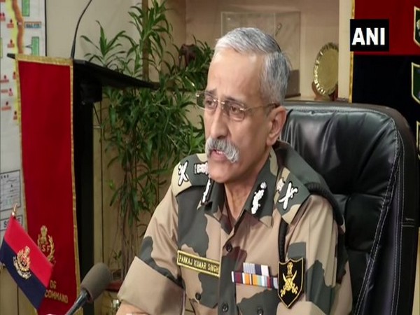 Pankaj Kumar Singh, Special DG Border Security Force (BSF), in Kolkata (Photo/ANI)