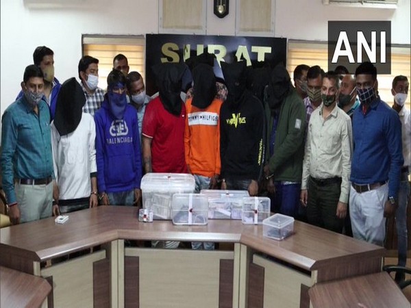 A gang was arrested in Surat for allegedly kidnapping a man. [Photo/ANI]