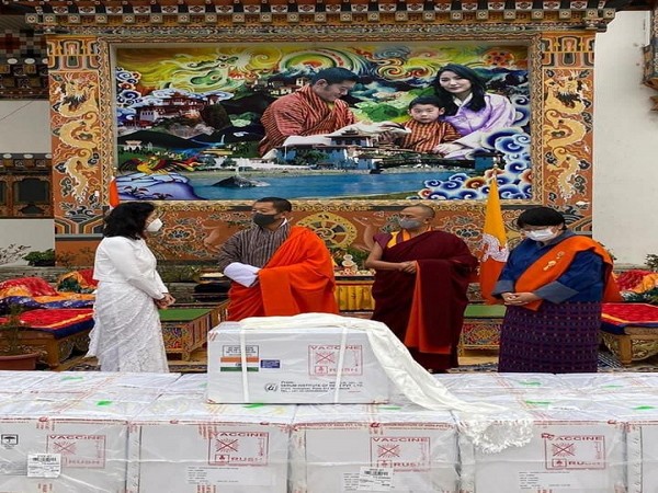 First consignment of COVID-19 vaccine from India arrives in Paro valley, Bhutan (Photo Credit: Twitter/ Tshering Tobgay)