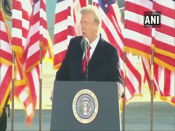 Outgoing US President Donald Trump