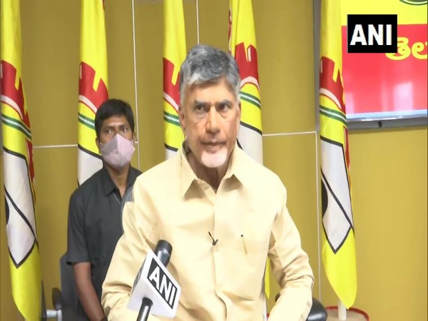TDP chief N Chandrababu Naidu [File Photo/ANI]