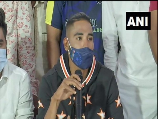 Indian pacer Mohammed Siraj 