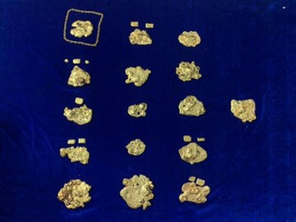 One passenger intercepted at Chennai Airport, three bundles of gold paste recovered (Photo/ANI)