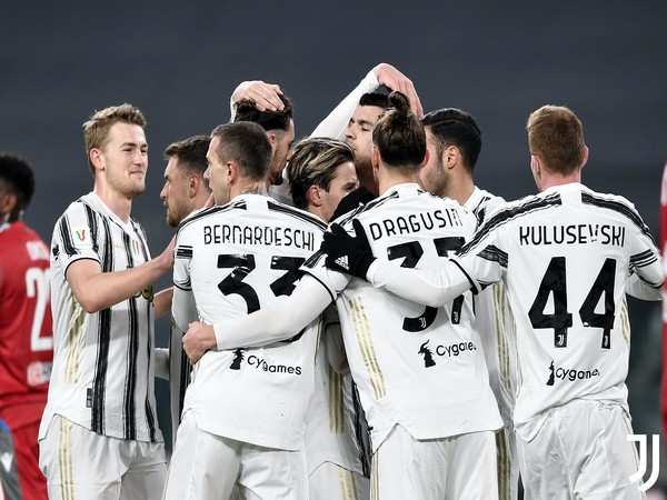 Juventus secured a 4-0 win over SPAL on Thursday. (Photo/ Juventus Twitter) 