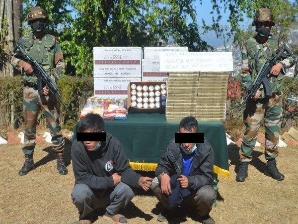 Heroin worth Rs 42.8 lakhs seized by Assam Rifles in Assam. [Pic Credit: TheAssamRifle Twitter handle]