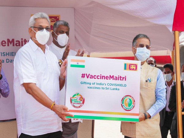 Sri Lanka on Thursday received 5 lakh doses of COVID-19 vaccines from India. (Photo credit: Twitter/Gotabaya Rajapaksa)