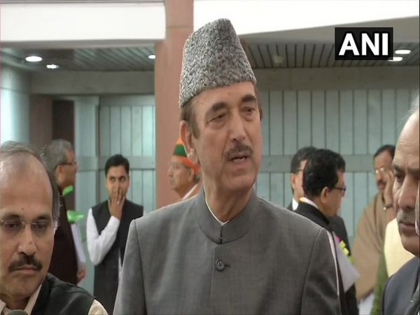 Leader of Opposition in Rajya Sabha Ghulam Nabi Azad (Photo/ANI) 