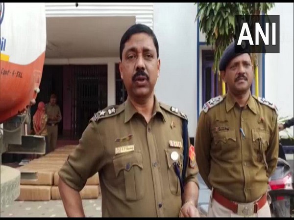 Bhanupada Chakraborty, Superintendent of Police (SP) North Tripura. (Photo/ANI)