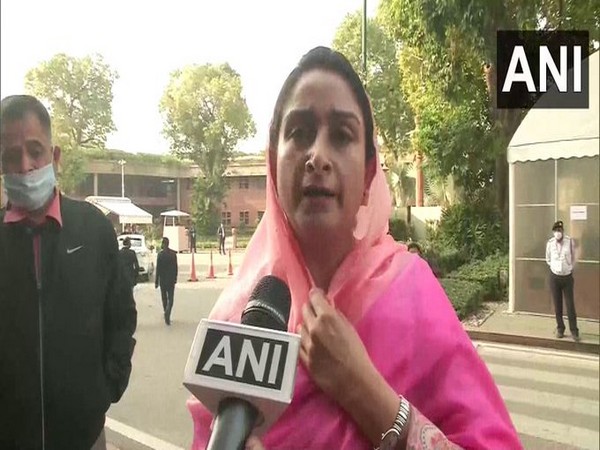 Shiromani Akali Dal leader Harsimrat Kaur Badal (Photo/ANI)