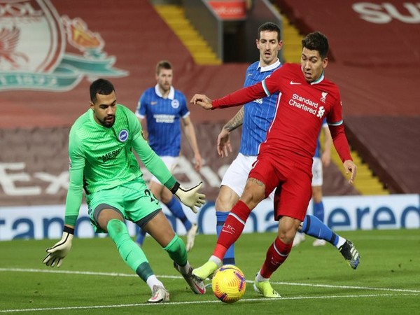 Liverpool's Robert Firmino in action against Brighton. (Photo/ Liverpool Twitter)