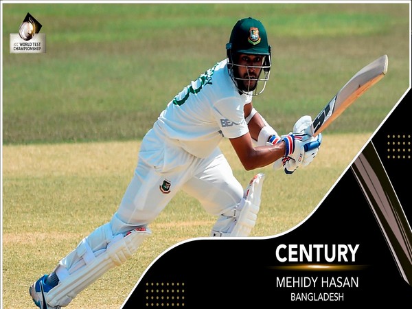 Mehidy Hasan (Photo/ ICC Twitter) 