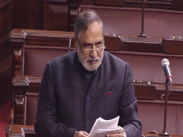 Congress MP Anand Sharma in Rajya Sabha on Friday (Photo/ANI)