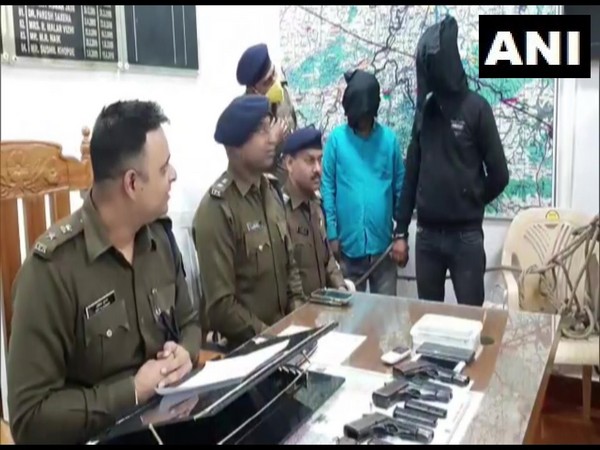 Bihar Police arrested two persons who were allegedly involved in arms smuggling. 
