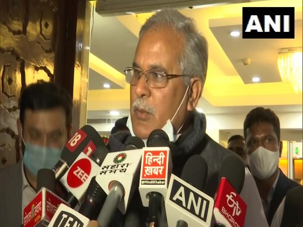 Chhattisgarh Chief Minister Bhupesh Baghel (Photo/ANI)