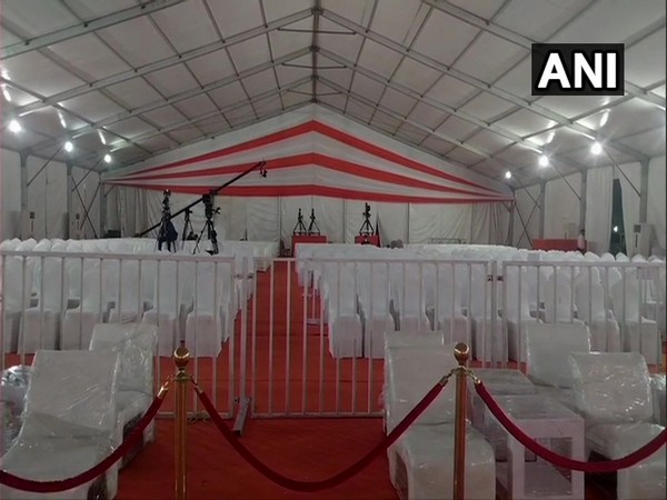 Stage being set in Haldia, West Bengal to welcome PM Modi