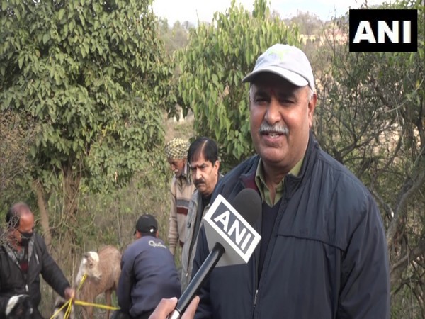 ubhash Chander Sharma, Chief Agriculture Officer, Udhampur (Photo/ANI)