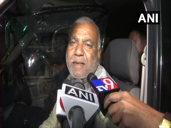 Mithilesh Dubey, father of officer Suraj Kumar Dubey (Photo/ANI)