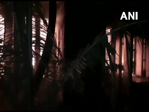 Visuals from the MSED office in Thane. (Photo/ANI)
