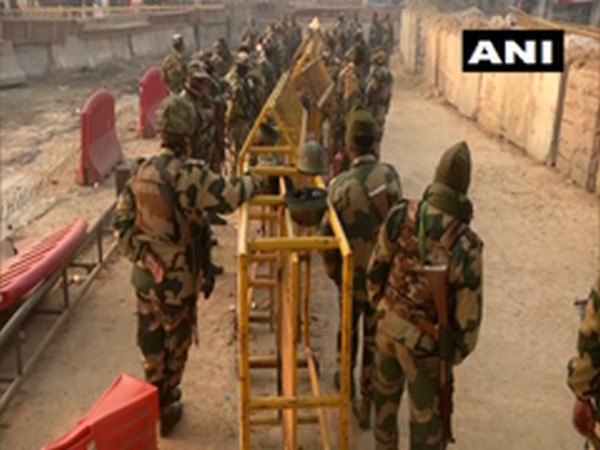 Visual from Tikri border on Sunday (Photo/ANI)