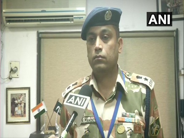 Vivek Pandey, Indo-Tibetan Border Police's (ITBP) spokesperson (Photo/ANI)