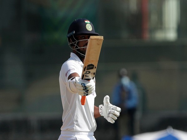 Washington Sundar in action against England. (Photo/ BCCI Twitter)