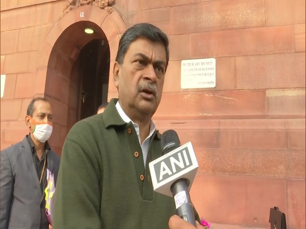 Union Minister RK Singh speaking to ANI in New Delhi on Tuesday. Photo/ANI
