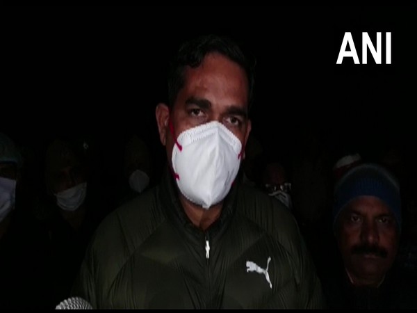 CP Singh, District Magistrate, Kasgunj (Photo/ANI)