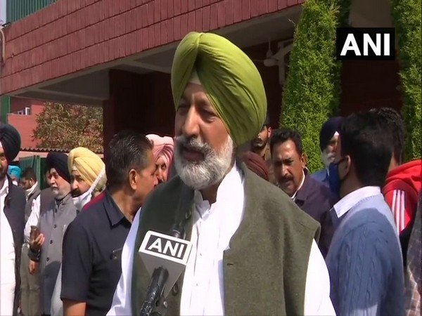 Punjab Health Minister Balbir Singh Sidhu speaking to ANI on Monday. (Photo/ANI)