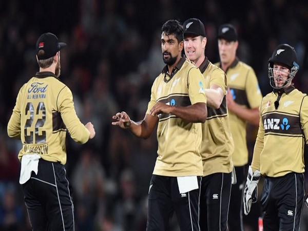 New Zealand leg-spinner Ish Sodhi picked four wickets in the opening T20I (Photo/ ICC Twitter)