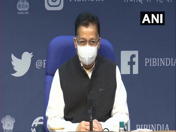 Rajesh Bhushan, Secretary of the Union Health Ministry. (Photo/ANI)