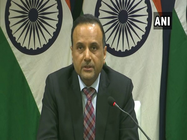 MEA Spokesperson Anurag Srivastava (Photo/ANI)