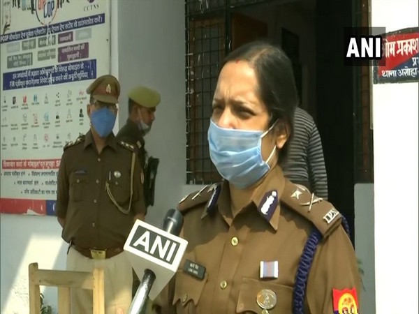 IGP Lucknow range Lakshmi Singh speaking to ANI. (Photo/ANI)