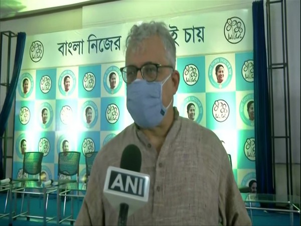 TMC MP Derek O'Brien speaking to ANI