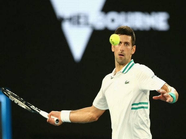 Serbian tennis star Novak Djokovic (Photo/ Australian Open Twitter)