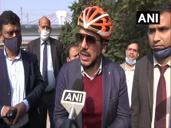 Robert Vadra speaking to ANI. (Photo/ANI)