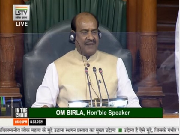 Lok Sabha Speaker Om Birla. [Photo/ANI]