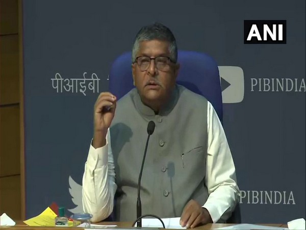 Union Minister Ravi Shankar Prasad (photo/ANI)