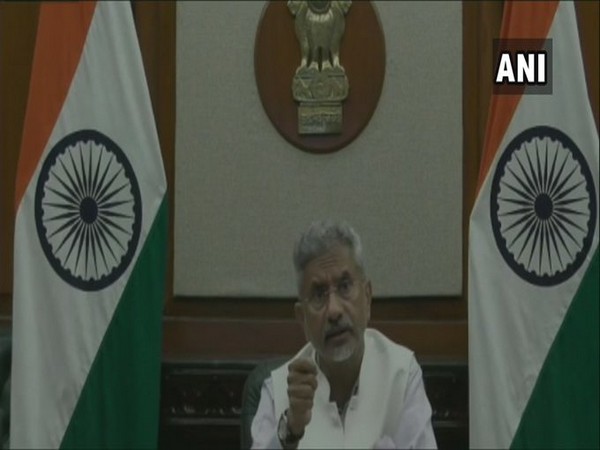 External Affairs Minister S Jaishankar speaking at the Asia Economic Dialogue 2021 on Friday.