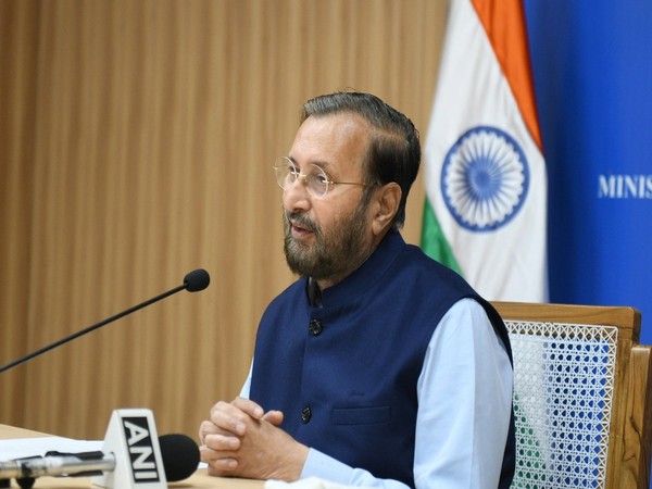 Union Minister Prakash Javadekar addressing virtual exhibition and prize announcement of 