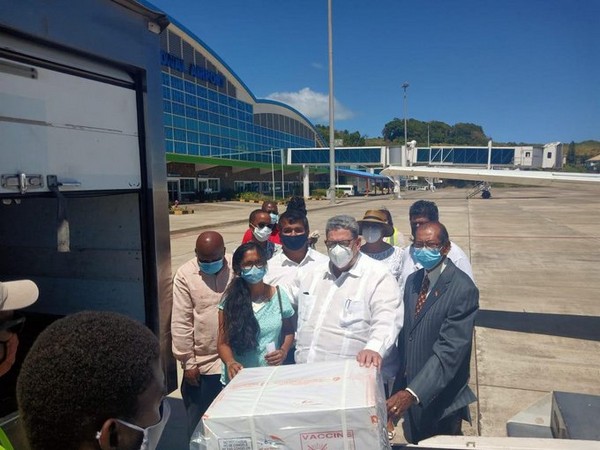 St Vincent and the Grenadines  Prime Minister Ralph Gonzalez personally reached the airport to receive the consignment.