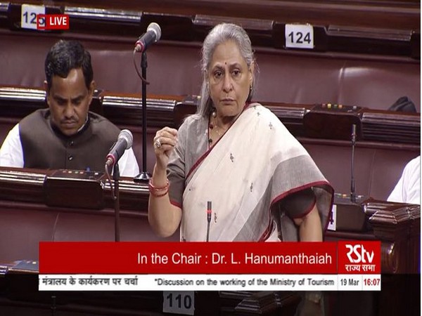 Rajya Sabha MP and Samajwadi Party leader Jaya Bachchan (Photo/ANI)
