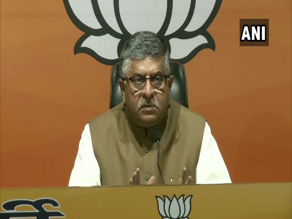 Union Minister Ravi Shankar Prasad (Photo/ANI)