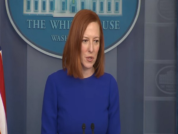 White House Press Secretary Jen Psaki (Photo/ANI)